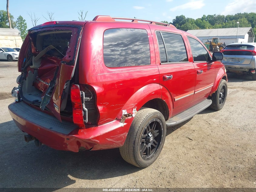 DODGE DURANGO 2008 VIN 1D8HB58258F129118