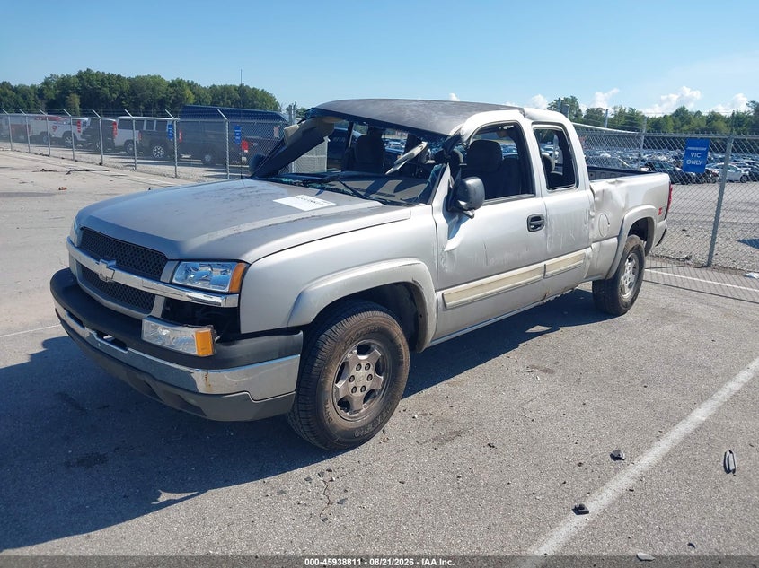 2004 Chevrolet Silverado, По кругу, IAAI, VIN 2GCEK19T441143529 — фото 2