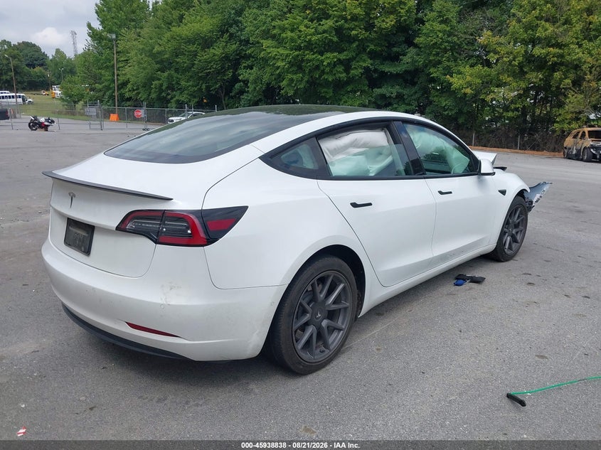 Vin: 5yj3e1ea5nf370410, lot: 46438010, tesla model 3 rear-wheel drive 20224