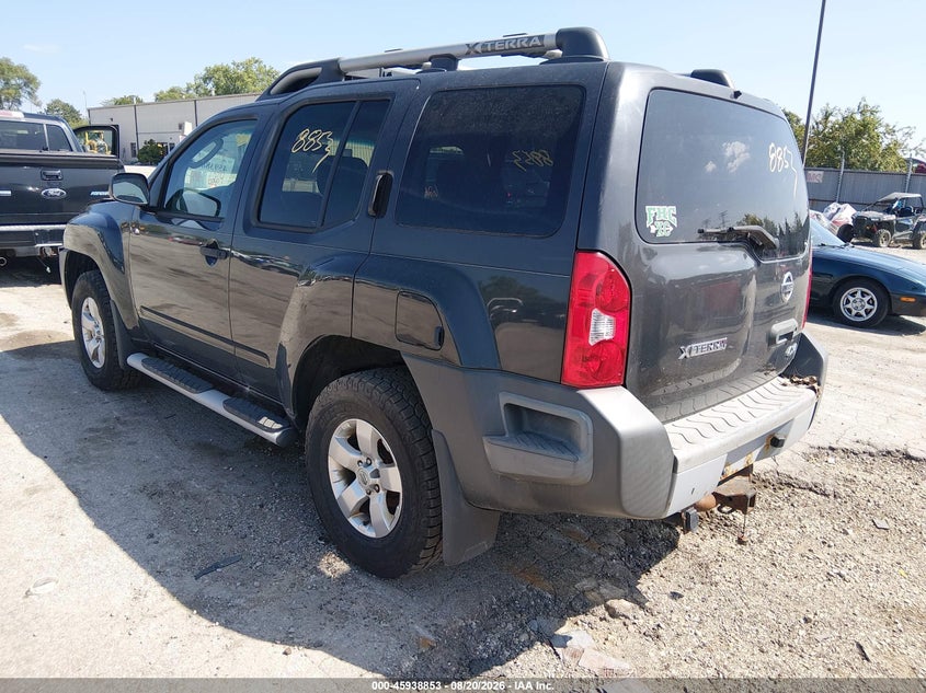 NISSAN XTERRA 2009 VIN 5N1AN08W59C515050