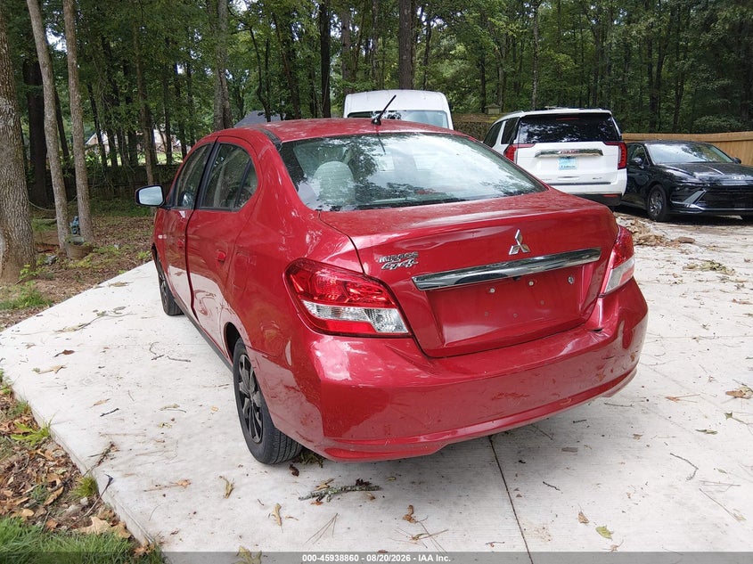 2020 MITSUBISHI MIRAGE G4 auction photo 3