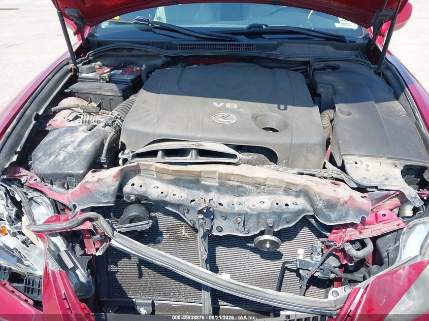 LEXUS IS 250 2006 VIN JTHCK262X62006878