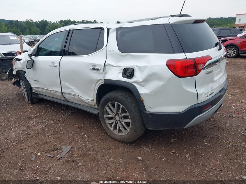 Vin: 1gkknlla2hz177080, lot: 46438064, gmc acadia sle-2 20173