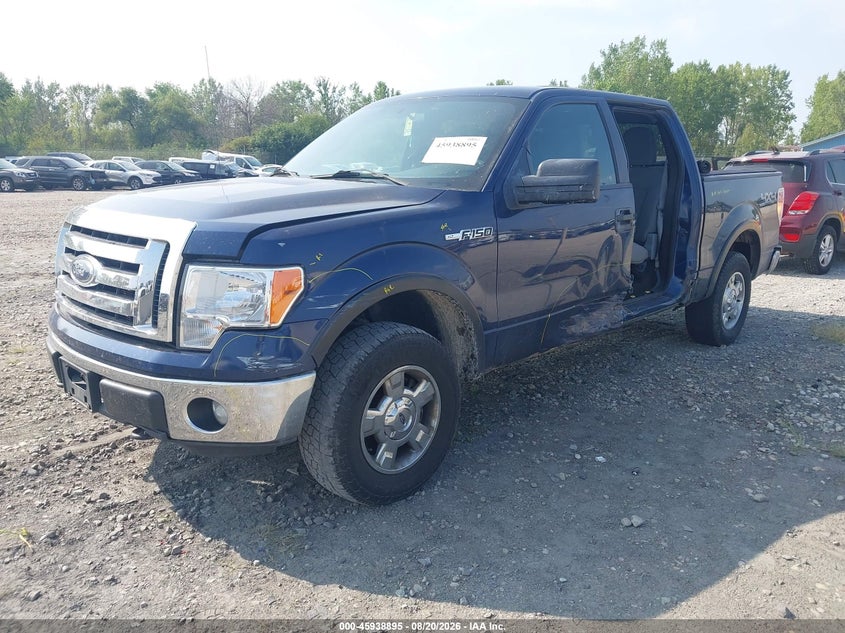2011 Ford F-150, Left Side, IAAI, VIN 1FTFW1EF0BKD68570 — photo 2