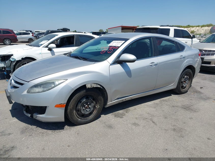 2013 Mazda 6, Front & Rear, IAAI, VIN 1YVHZ8BH3D5M08831 — photo 2