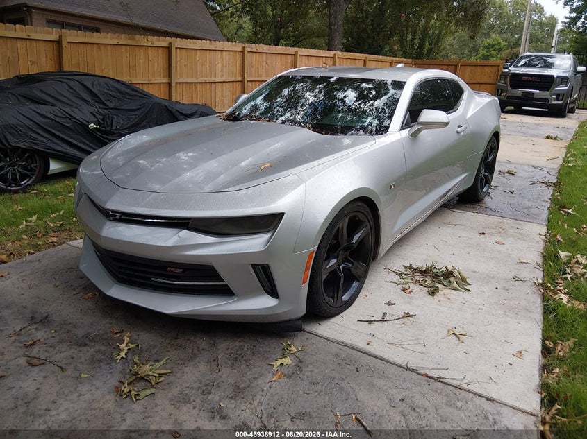 2016 Chevrolet Camaro, Right Side, IAAI, VIN 1G1FB1RX8G0160382 — photo 2