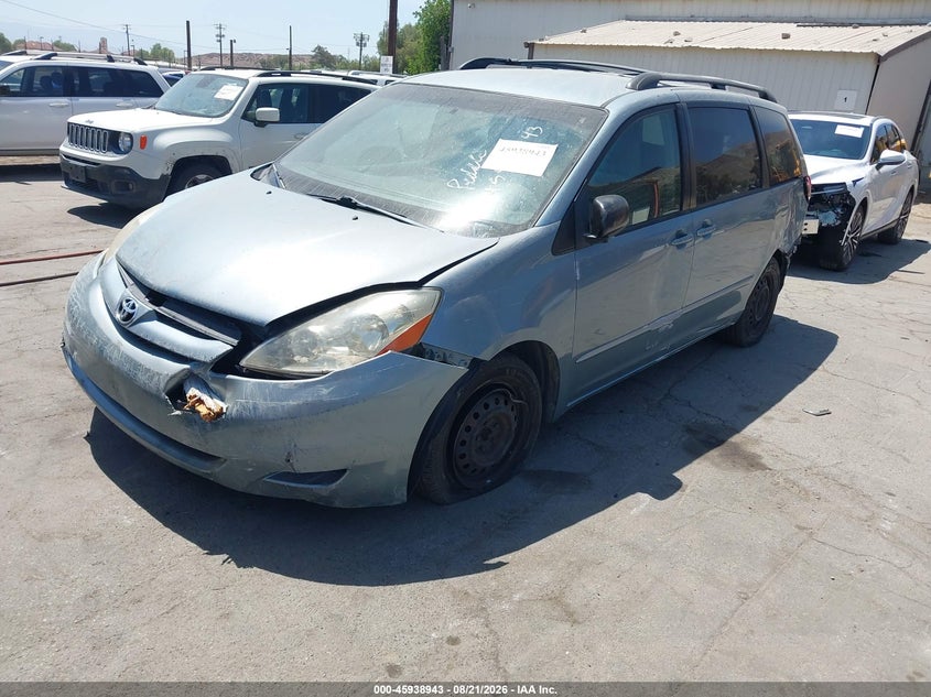 2008 Toyota Sienna, Звичайний знос, IAAI, VIN 5TDZK23C48S165965 — фото 2