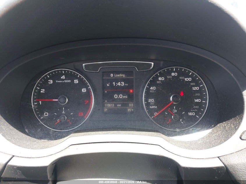 AUDI Q3 2016 VIN WA1EFCFS6GR013849