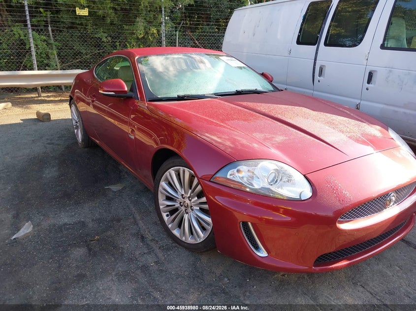 2011 Jaguar Xk, Right Rear, IAAI, VIN SAJWA4FBXBLB43471