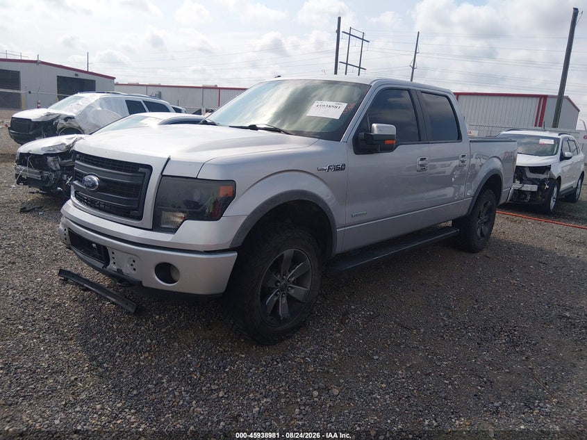 2014 Ford F-150 Fx4, Front End, IAAI, VIN 1FTFW1ET9EKE76826 — photo 2