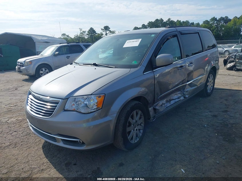 2014 Chrysler Town & Country Touring, Left Side, IAAI, VIN 2C4RC1BG0ER324495 — photo 2