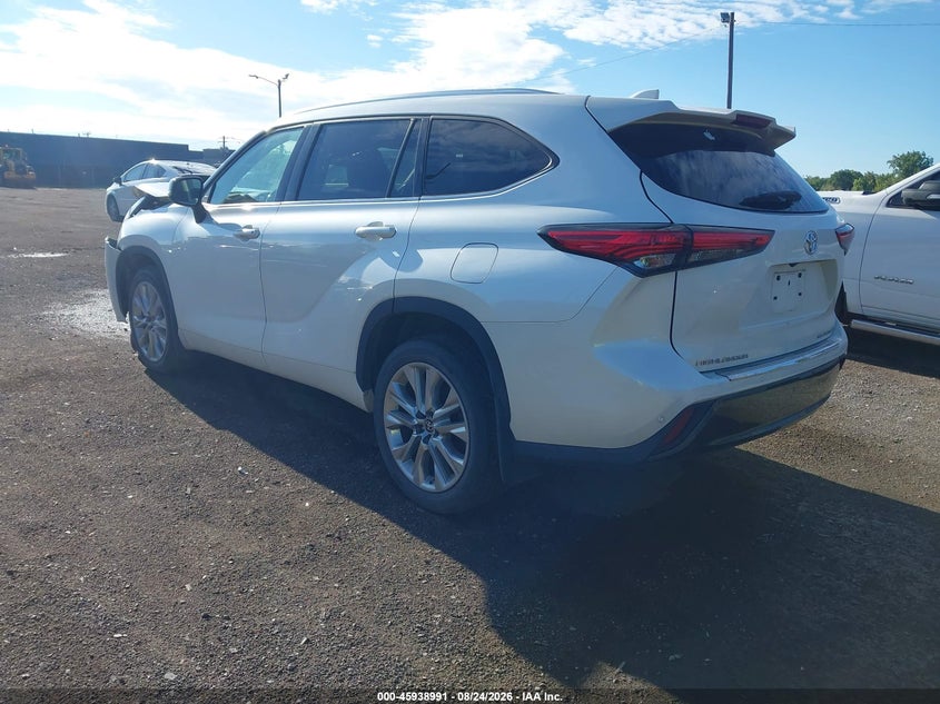 Vin: 5tddzrbh2ls031458, lot: 46438163, toyota highlander limited 20203