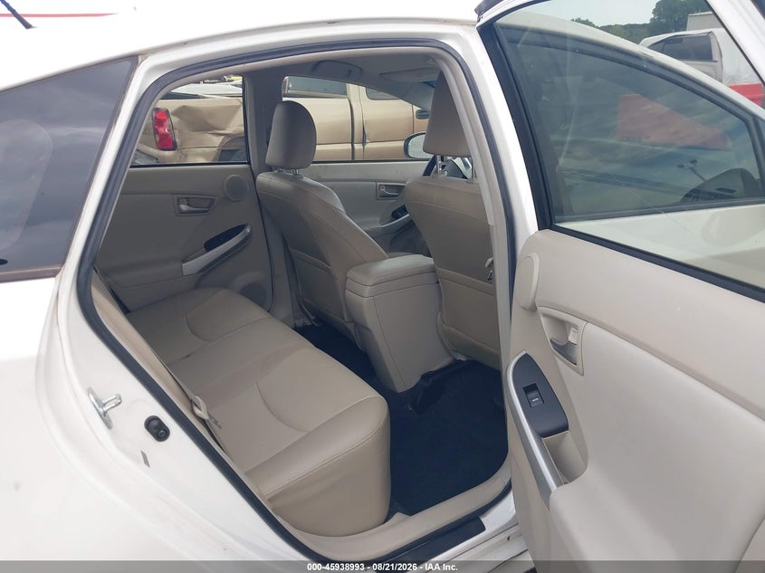 TOYOTA PRIUS 2012 VIN JTDKN3DU9C5389396