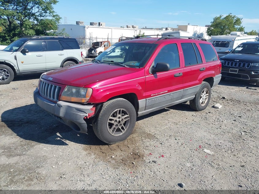 2004 Jeep Grand Cherokee, Удар спереду, IAAI, VIN 1J4GW48S44C350076 — фото 2
