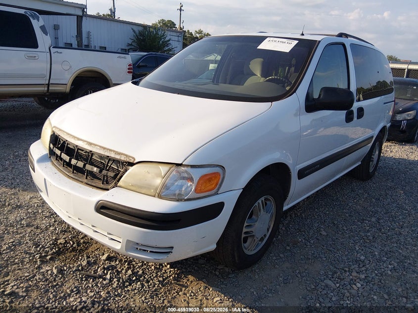 2001 Chevrolet Venture, Обычный износ, IAAI, VIN 1GNDU03E01D267234 — фото 2