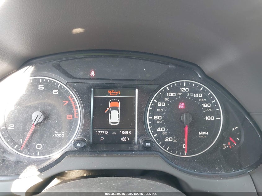2012 AUDI Q5 auction photo 7