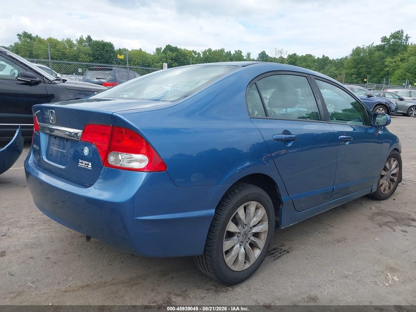 2010 HONDA CIVIC SEDAN 1.8L I-4 VVT, 140HP