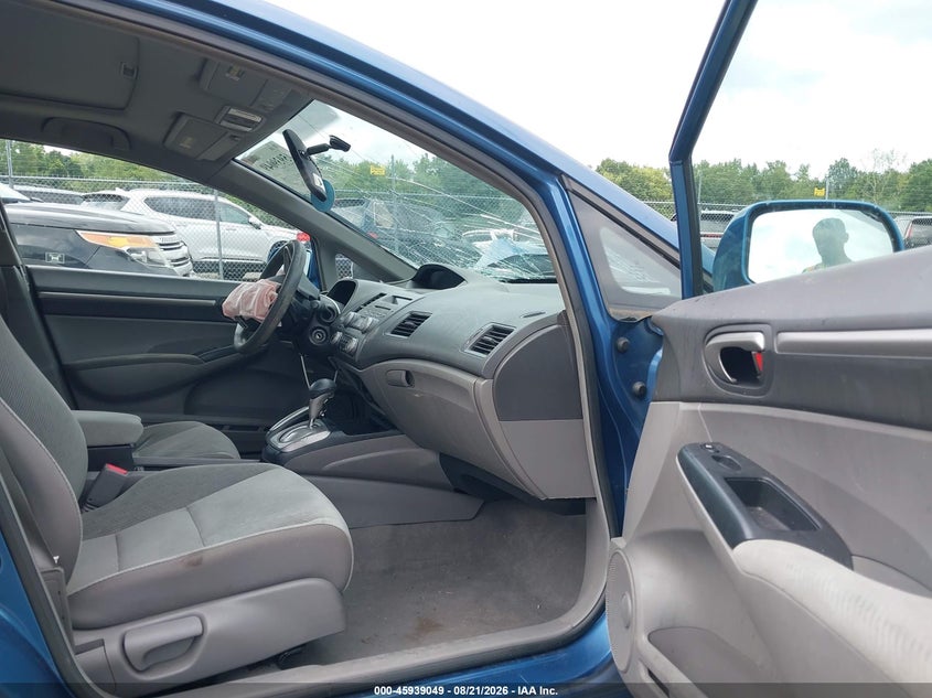 2010 HONDA CIVIC SEDAN 1.8L I-4 VVT, 140HP