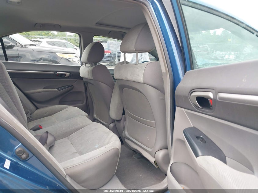 2010 HONDA CIVIC SEDAN 1.8L I-4 VVT, 140HP