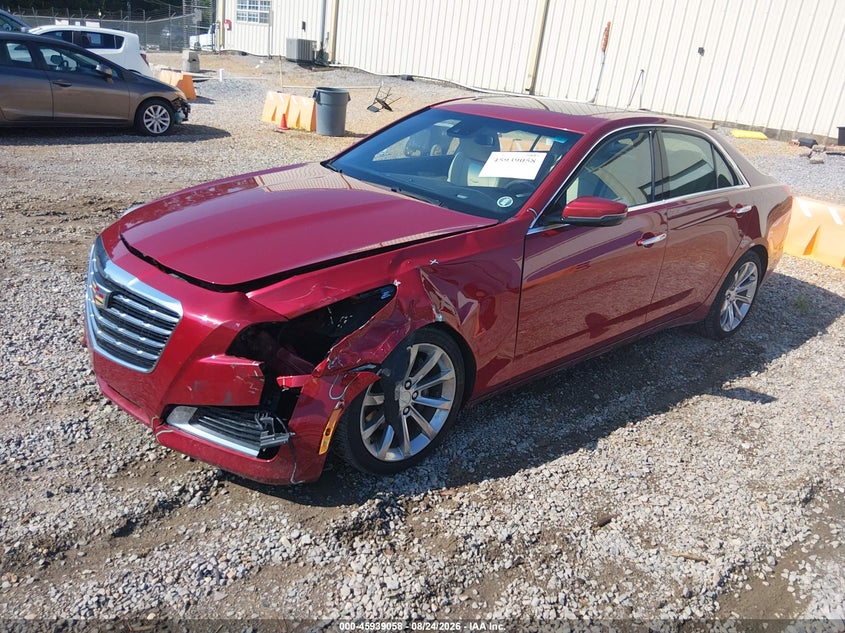 2019 Cadillac CTS, Удар спереду, IAAI, VIN 1G6AR5SX2K0144415 — фото 2