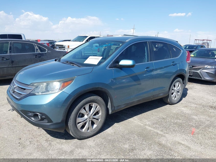 2014 Honda CR-V, Rear, IAAI, VIN 2HKRM3H71EH538408 — photo 2