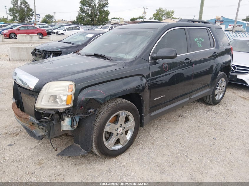 2012 GMC Terrain, Левый бок, IAAI, VIN 2GKALUEK5C6162817 — фото 2