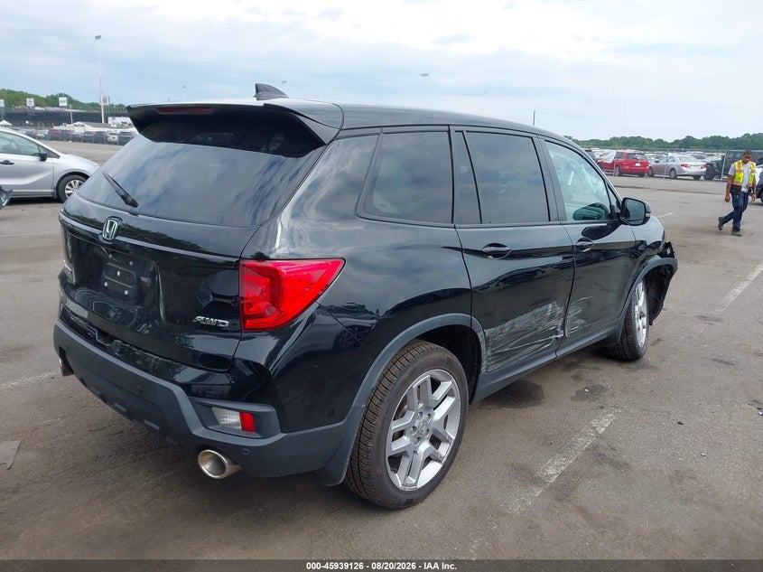 Vin: 5fnyf8h52rb015582, lot: 46438298, honda passport awd ex-l 20244