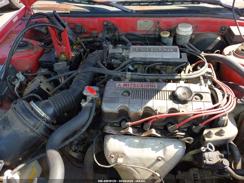 MITSUBISHI ECLIPSE 1990 VIN 4A3CS44T1LE100132