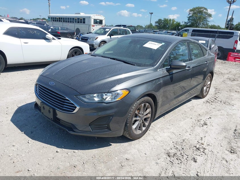 2020 Ford Fusion, Стихия, IAAI, VIN 3FA6P0HD7LR230464 — фото 2