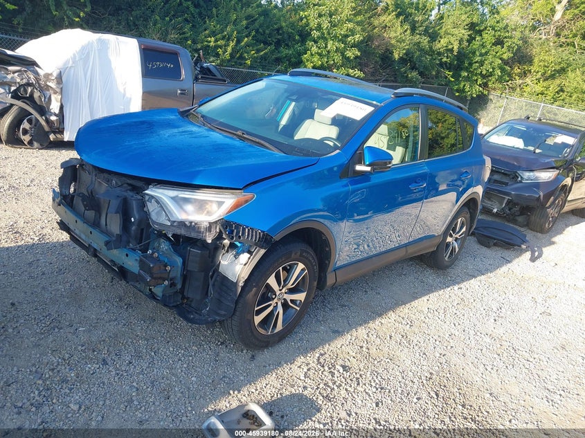 2017 Toyota RAV 4, Front End, IAAI, VIN 2T3WFREV3HW404192 — photo 2