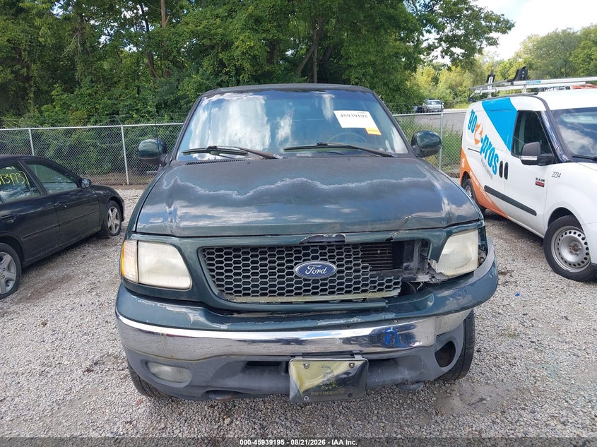 FORD F150 2001 VIN 3FTRF18W01MA53364