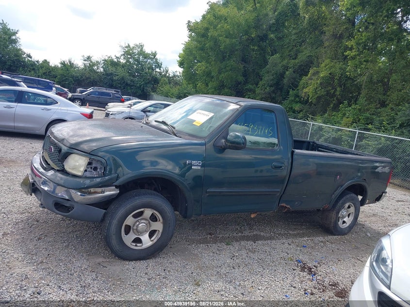 FORD F150 2001 VIN 3FTRF18W01MA53364