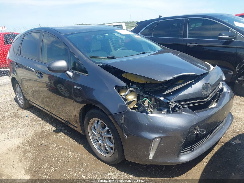 Vin: jtdzn3eu1c3067358, lot: 46438382, toyota prius v three 2012 img_1