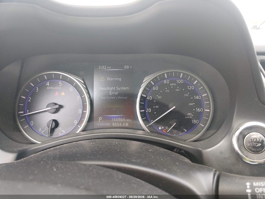 2015 INFINITI Q50 auction photo 7