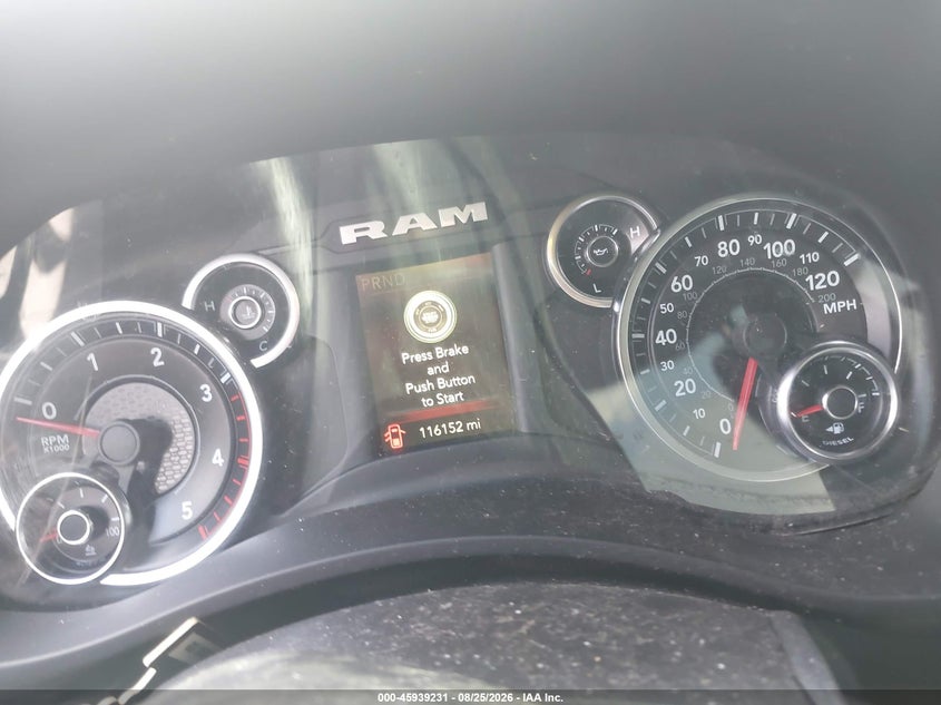 RAM 2500 2022 VIN 3C6UR5DL0NG436592