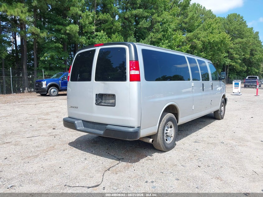 Vin: 1gazgnfp8l1266748, lot: 46438415, chevrolet express passenger rwd 3500 extended wheelbase ls 20204