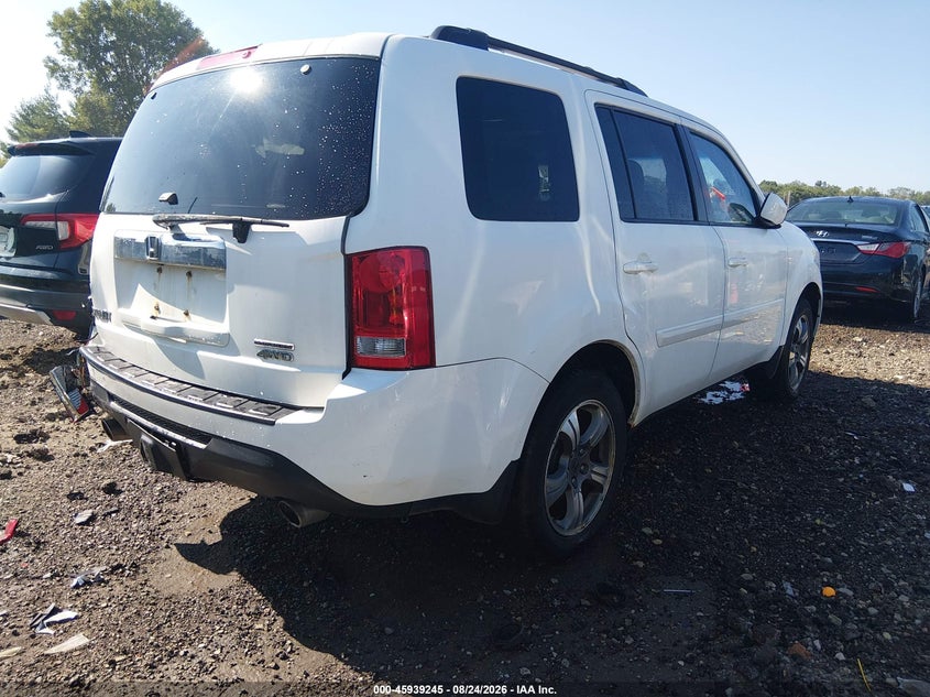 2015 HONDA PILOT auction photo 4