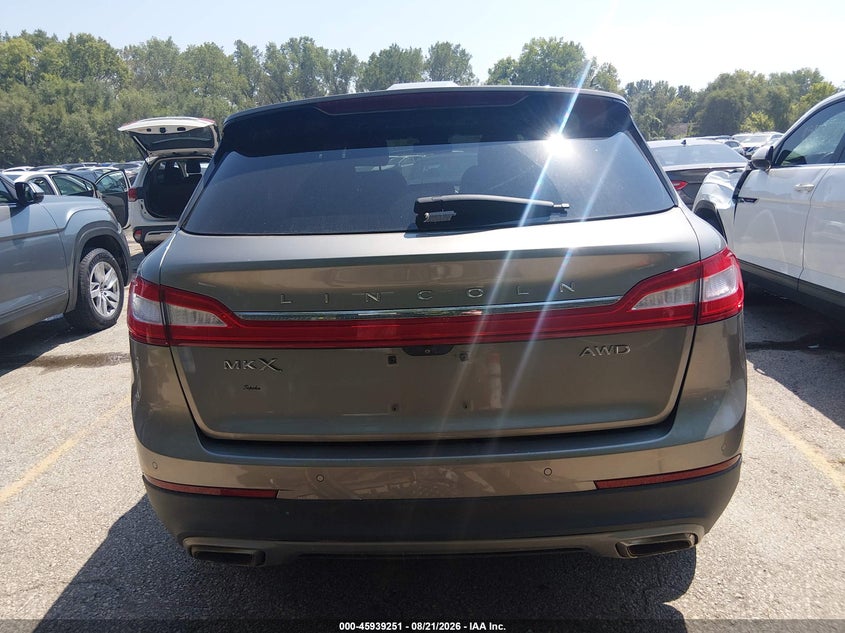 LINCOLN MKX 2016 VIN 2LMTJ8LRXGBL42549