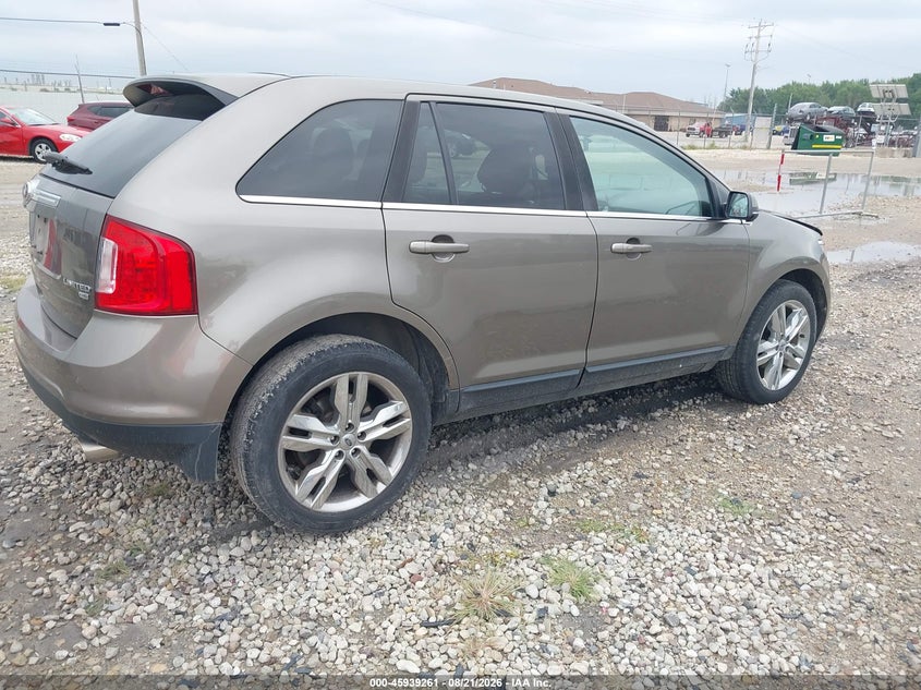 Vin: 2fmdk4kc0ebb59404, lot: 46438433, ford edge limited 20144