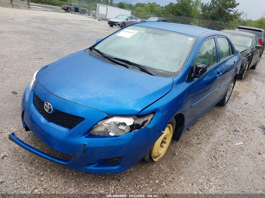 2009 Toyota Corolla, Звичайний знос, IAAI, VIN 1NXBU40E09Z149428 — фото 2
