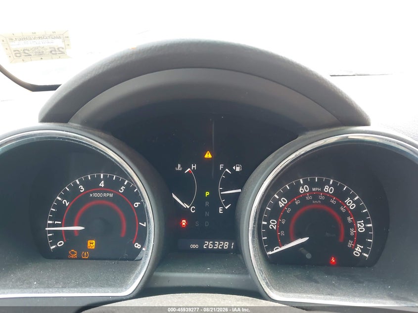 2008 TOYOTA HIGHLANDER SPORT UTILITY VEHICLE 3.5L V-6 DOHC, VVT, 270HP
