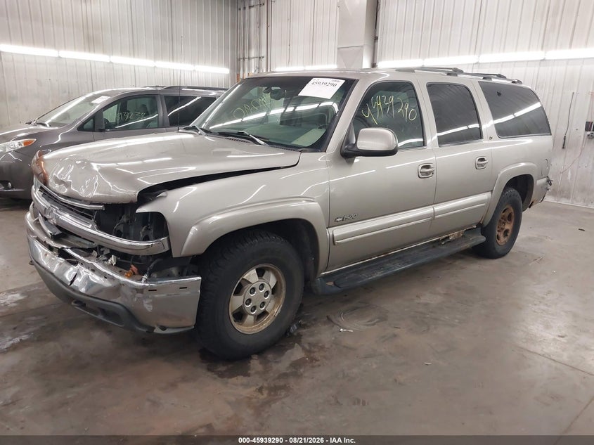 2000 Chevrolet Express, Front End, IAAI, VIN 3GNFK16T0YG128118 — photo 2