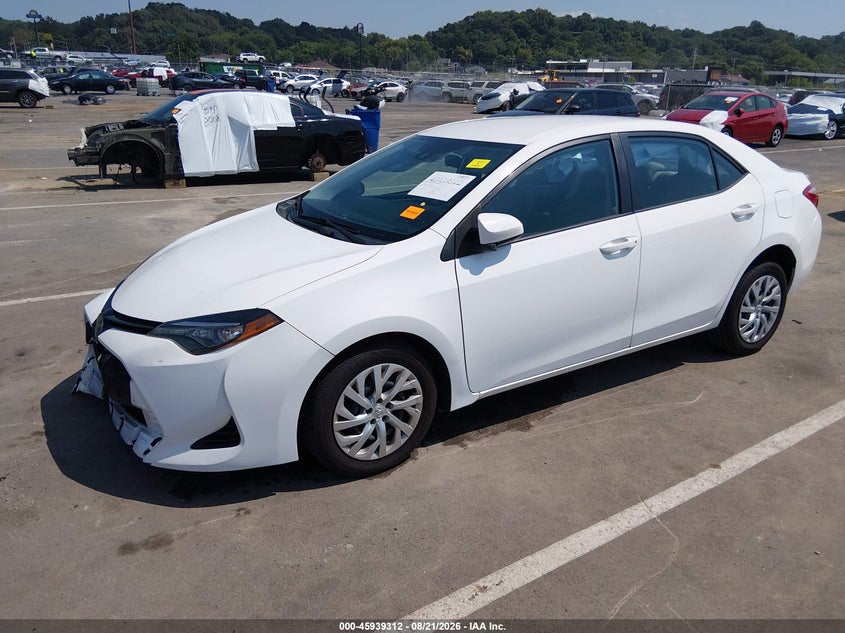 2017 Toyota Corolla, Front End, IAAI, VIN 5YFBURHE4HP570456 — photo 2