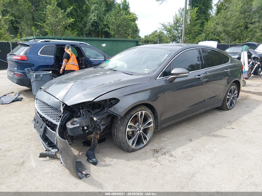 2019 Ford Fusion, Front End, IAAI, VIN 00000026343814774 — photo 2