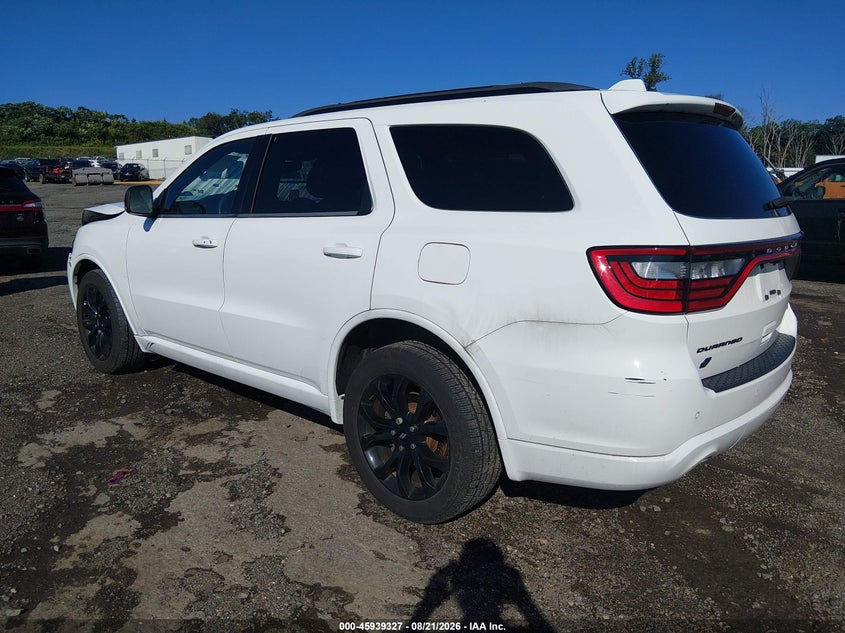 Vin: 1c4rdjdg4kc652131, lot: 46438499, dodge durango gt plus awd 20193