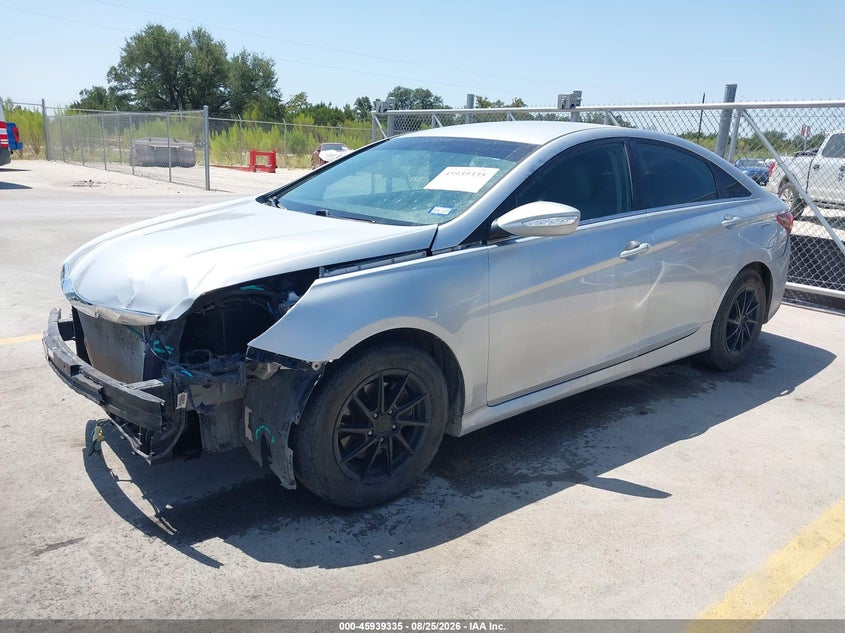2014 Hyundai Sonata, Front End, IAAI, VIN 5NPEB4AC1EH825569 — photo 2