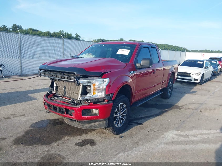 2020 Ford F-150, Front End, IAAI, VIN 1FTEX1EP3LFB85790 — photo 2