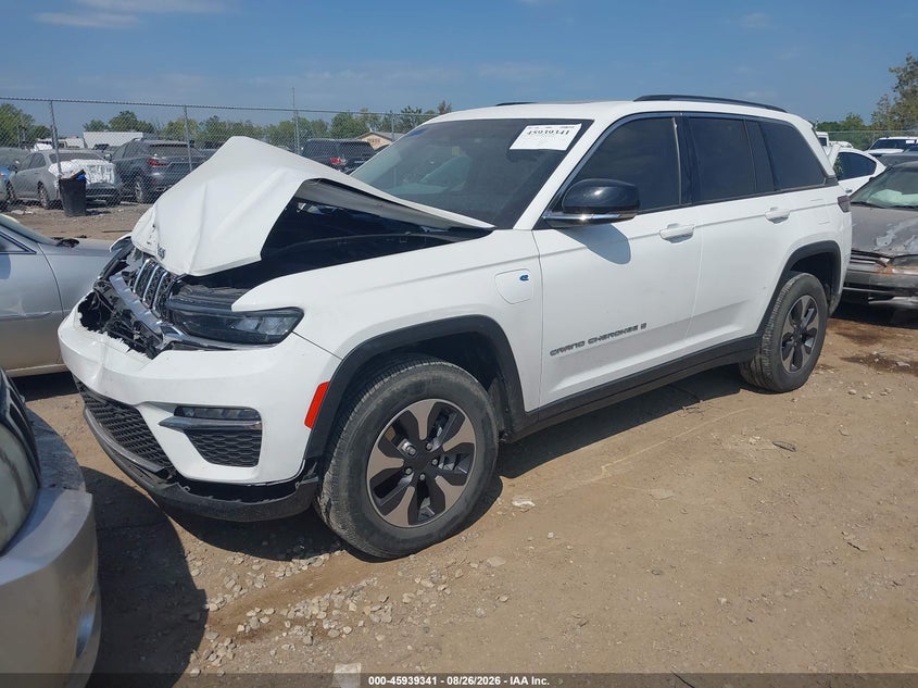 Vin: 1c4rjyb62pc623715, lot: 46438513, jeep grand cherokee 4xe 20232