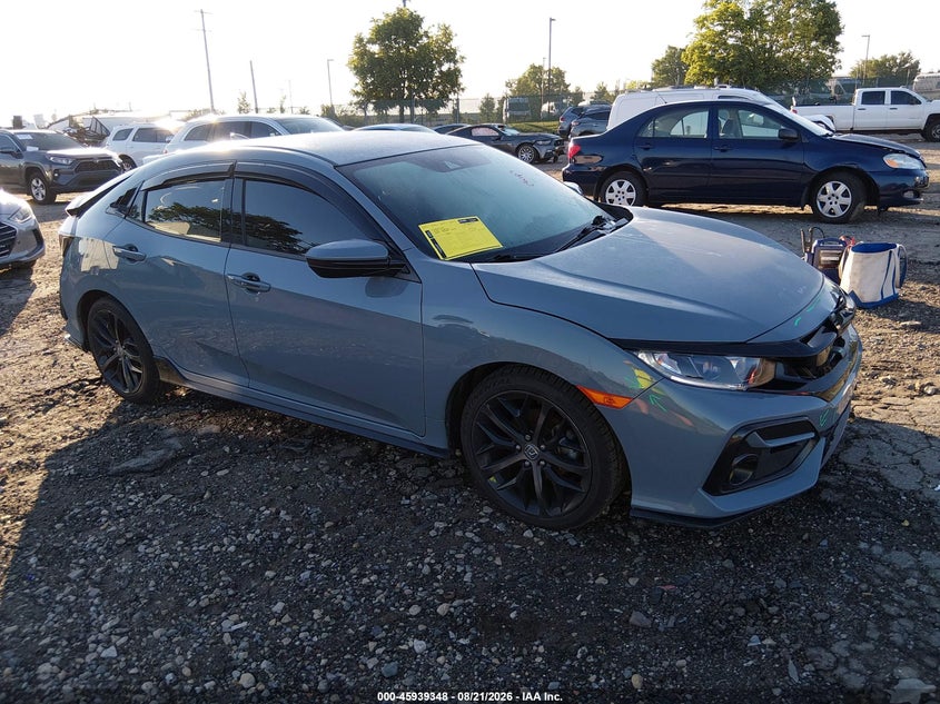 2021 HONDA CIVIC auction photo 1