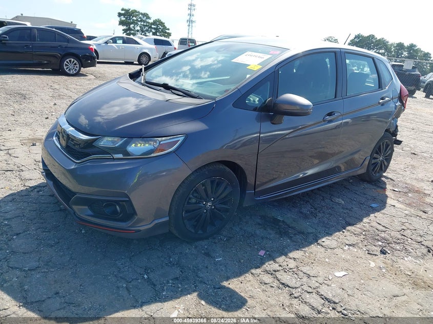 Vin: 3hggk5h72jm700447, lot: 46438538, honda fit sport 20182